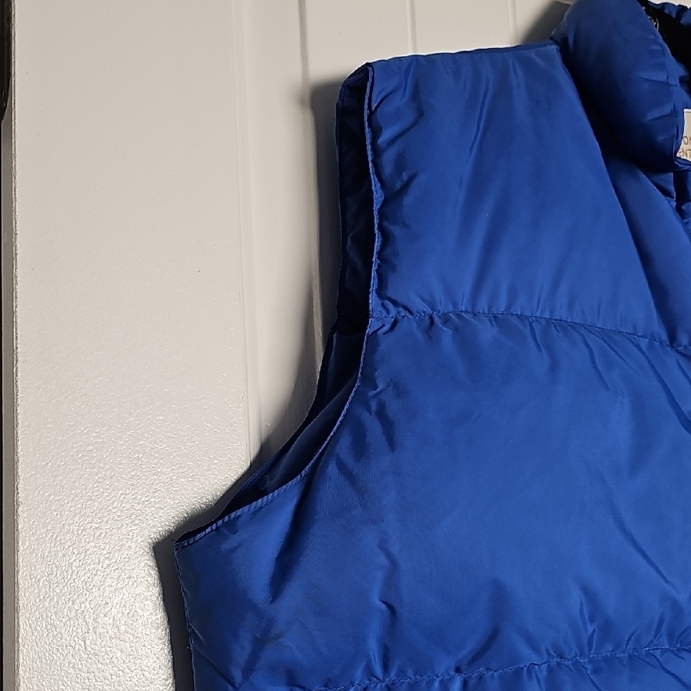 REI Men's Vibrant Blue Puffer Vest - Picture 9 of 16